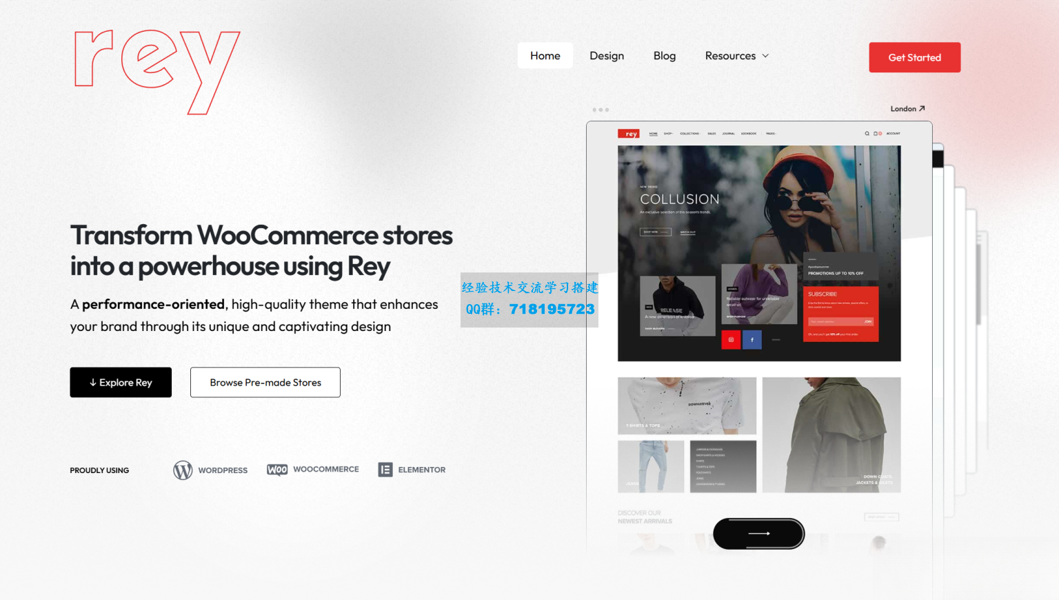 WordPress主题–Rey v3.1.6 下载,WooCommerce 主题